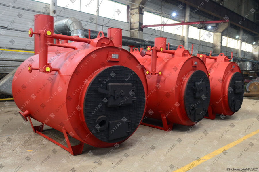 Котлы паровые среднего давления