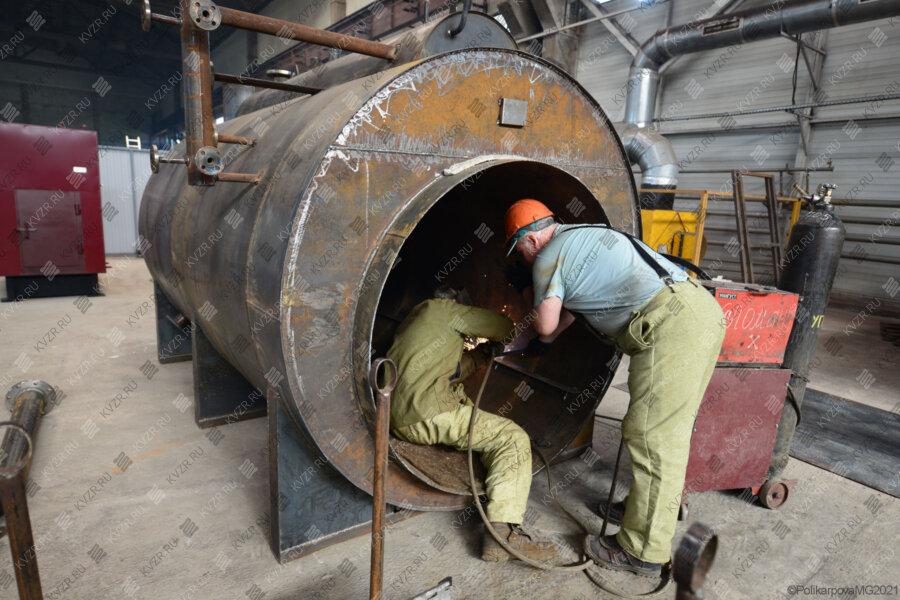 Паровые газовые котлы производство